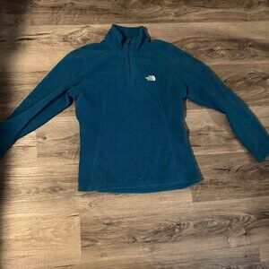 Blue North Face Fleece Jacket Size Small
